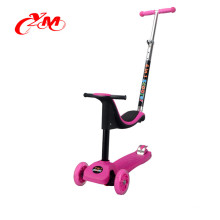 Alibaba vente chaude scooter pour enfants / cadeau de Noël pro scooters à vendre / 3 roues scooter